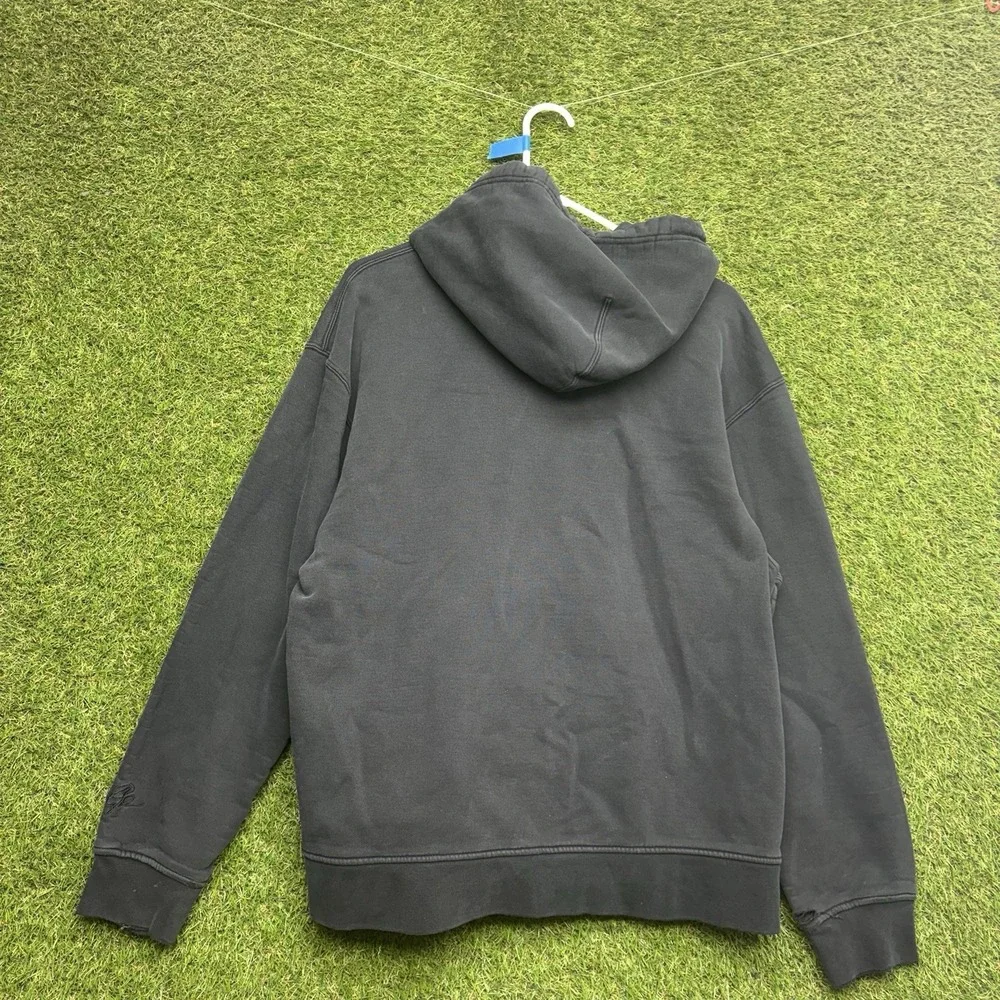 Jordan Hoodie Mens Large 23 Graphic Jumpman Logo Sportswear Y2K Dri-fit Black